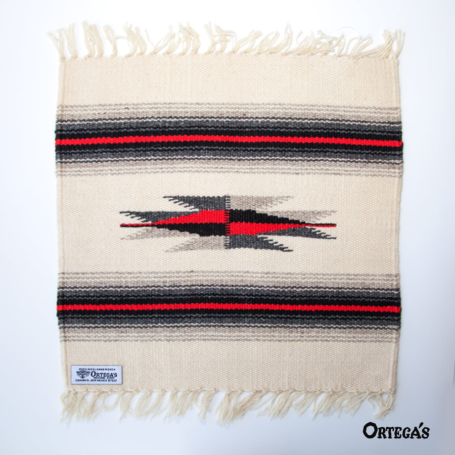 オルテガ 手織り 100%ウール ラグマット/Ortega's 100%Wool Hand Woven