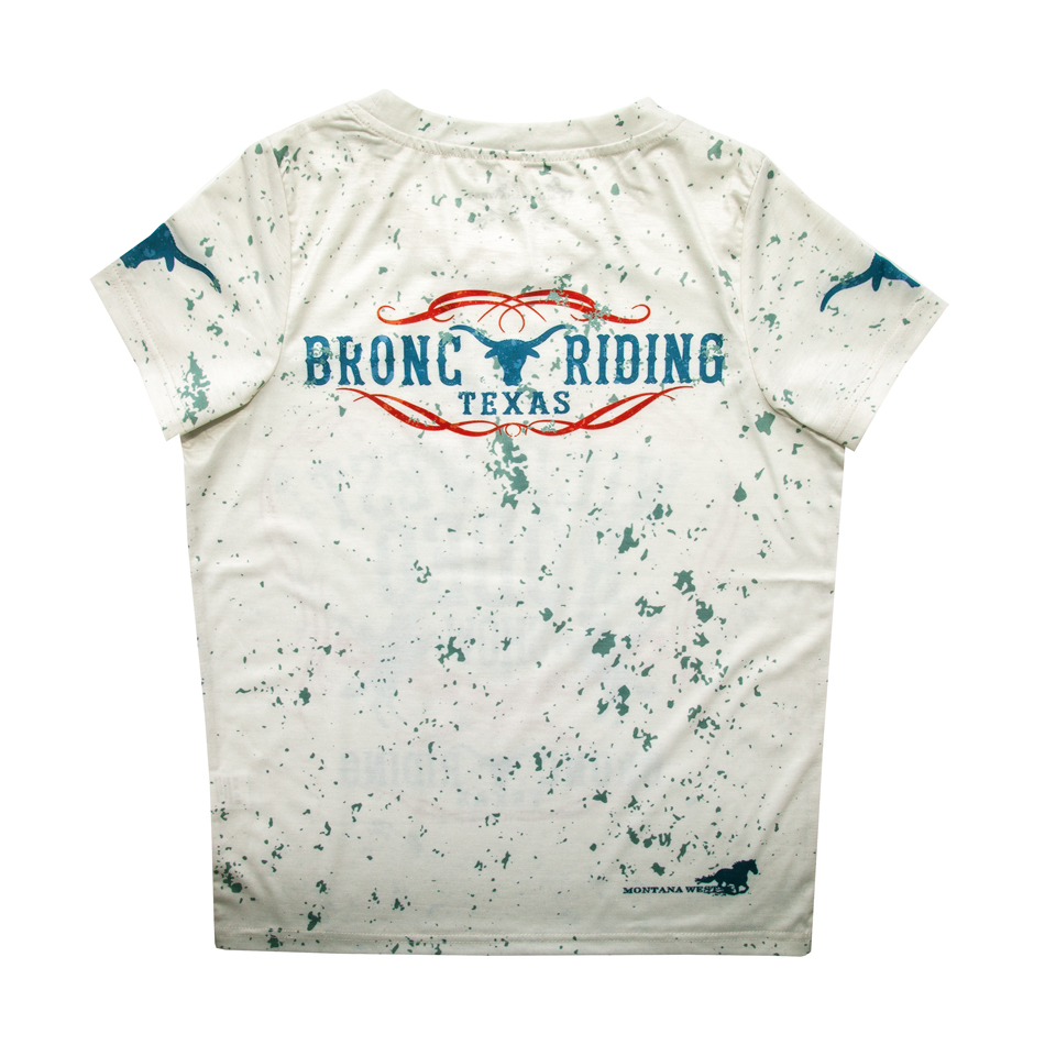 画像2: モンタナウエスト ワイルドウエストロデオ レディース ウエスタン 半袖Tシャツ/Montana West Wild West Rodeo Show Short Sleeve T-shirt(Women's) (2)