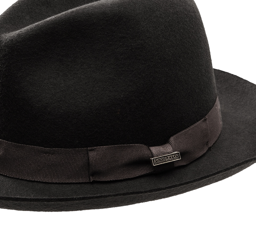 画像2: ペンドルトン クラシック フェドラ ハット(チョコレートブラウン)/Pendleton Classic Fedora Hat Chocolate Brown (2)