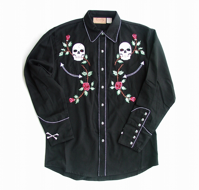 Roper Old West Collection Western Shirt - Embroidered, Long Sleeve